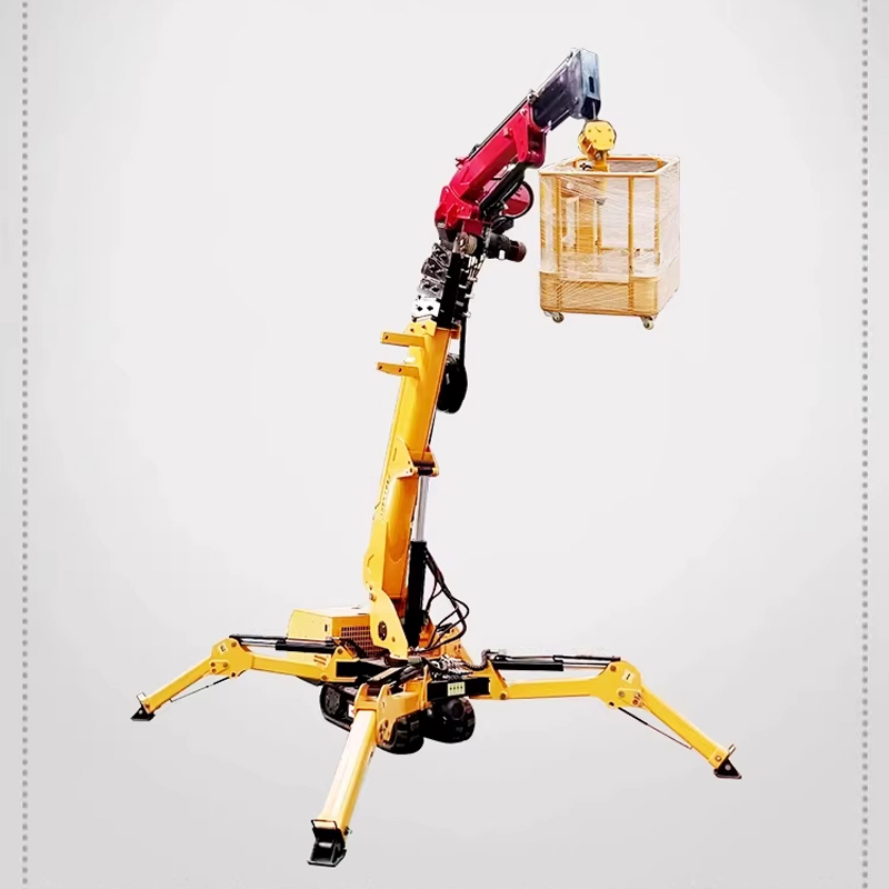 Compact Crawler Boom Lift - New Crawler Spider Crane Compact Hydraulic