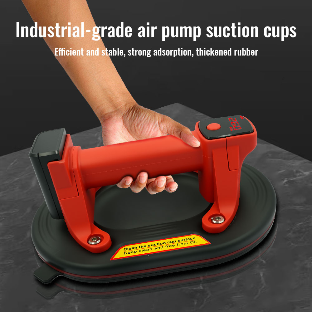 Vacuum Suction Cup Lifter - 2026 New Intelligent Display 260KG Load