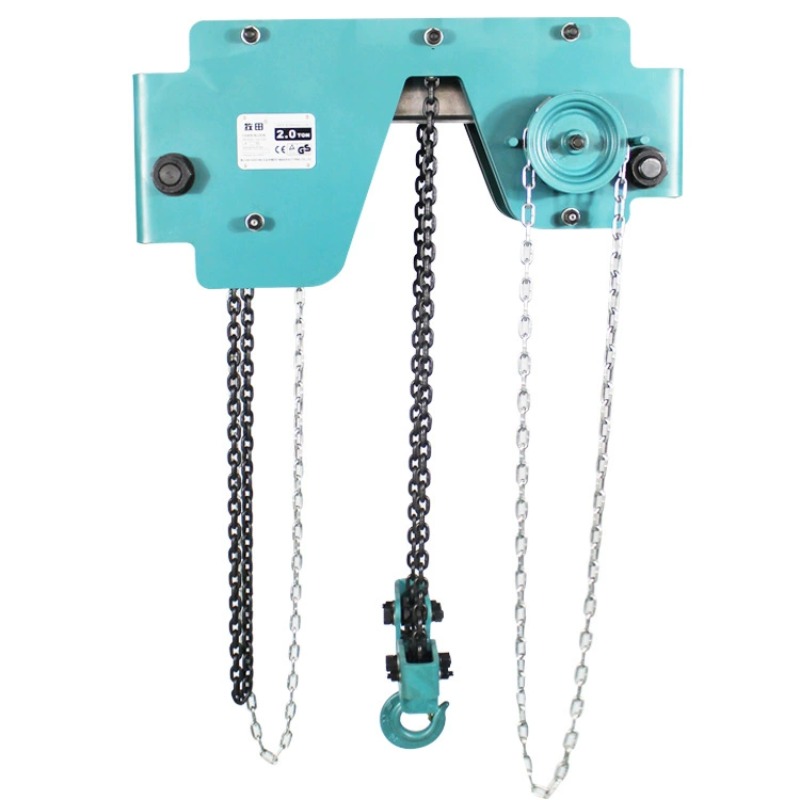Heavy Equipment Industry - Low Headroom Double Chain Hand Hoist