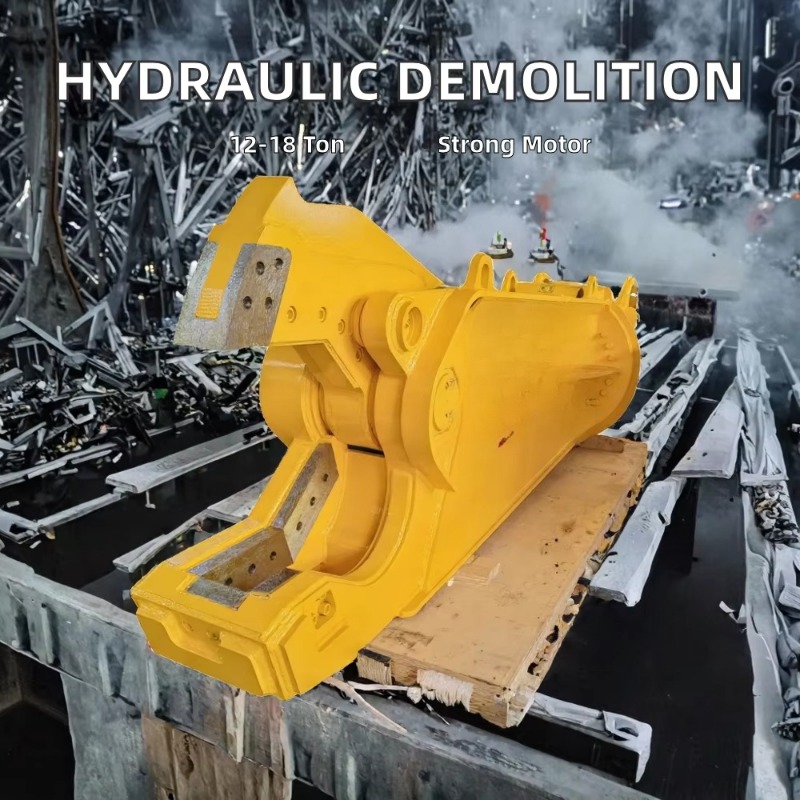 Heavy Equipment Industry - Portable Hydraulic Eagle Jaw Shear Machine