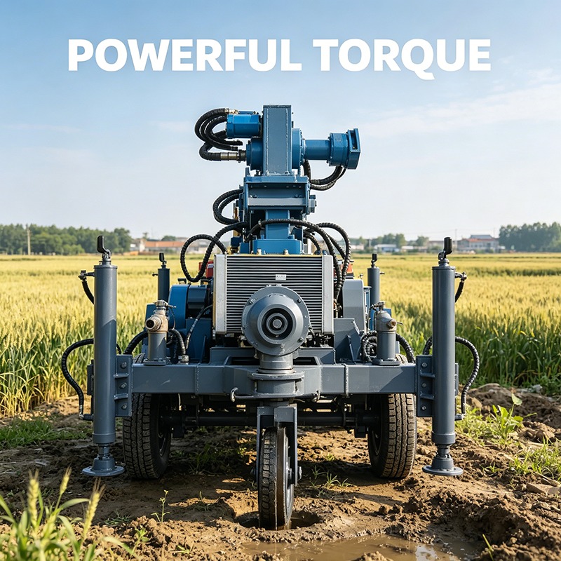 Heavy Equipment Drilling Rig - Heavy Duty Crawler Water Well Drilling