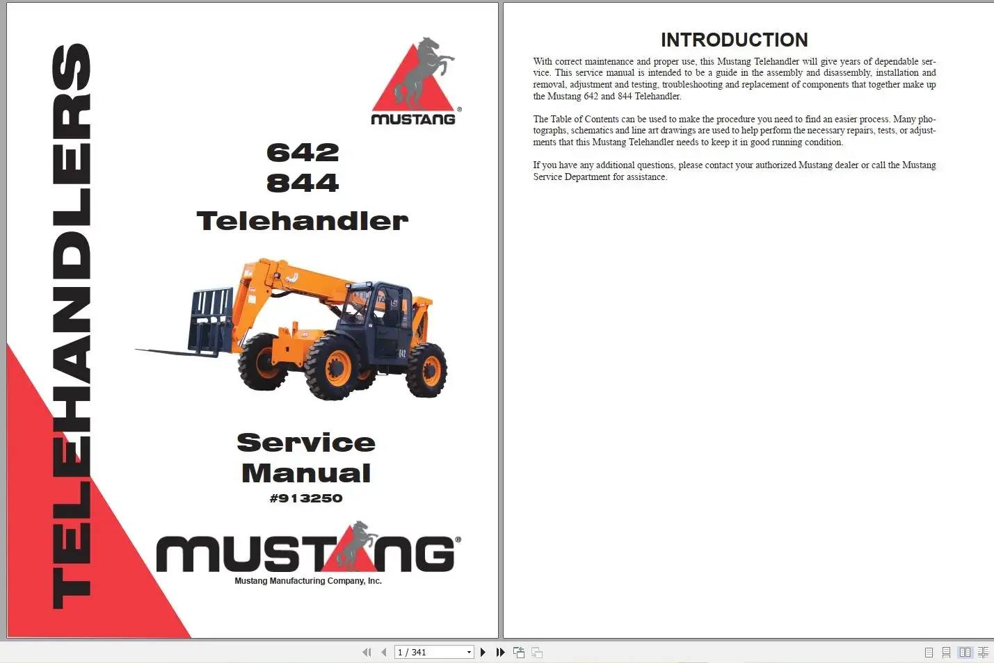 AutoEPC Mustang Machinery Heav - đánh giá và giá Heavy Equipment Service