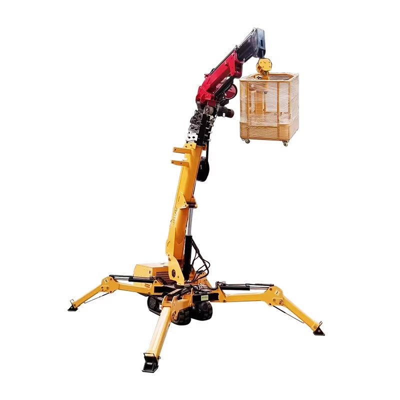 New Crawler Spider Crane Compa - đánh giá và giá Compact Crawler Boom Lift