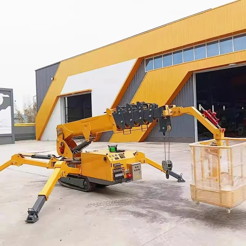 New Crawler Spider Crane Compa - đánh giá và giá Compact Crawler Boom Lift