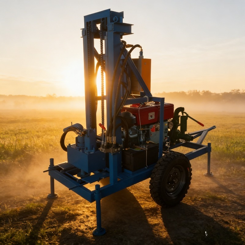 Industrial Grade Small Blue Di - đánh giá và giá Heavy Equipment Drilling Rig