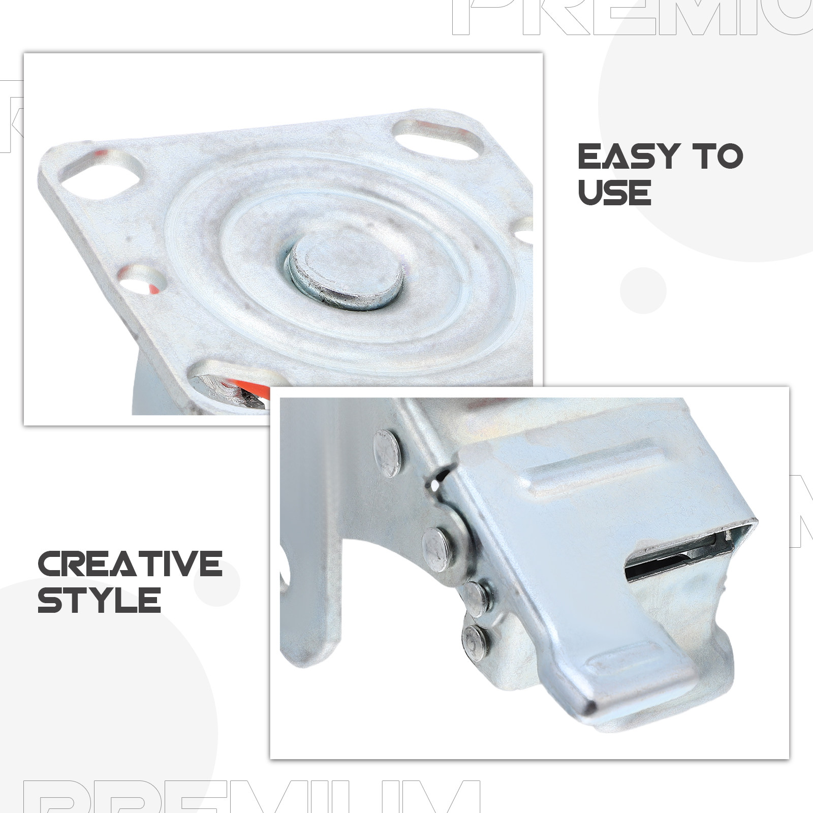 Swivel Caster Bracket 4-Inch H - đánh giá và giá Heavy Equipment Industry