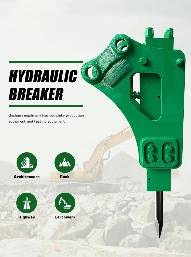 Mini Backhoe Excavator Hydraul - đánh giá và giá Heavy Equipment Breaker