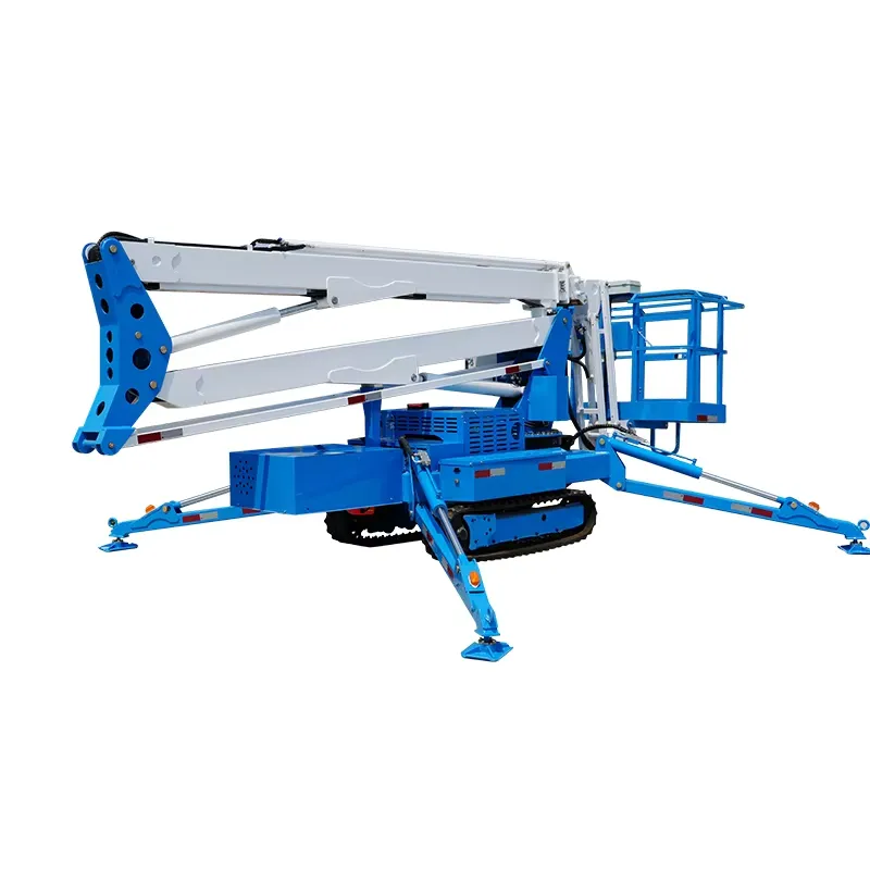 Compact Crawler Hydraulic Lift - đánh giá và giá Compact Crawler Boom Lift
