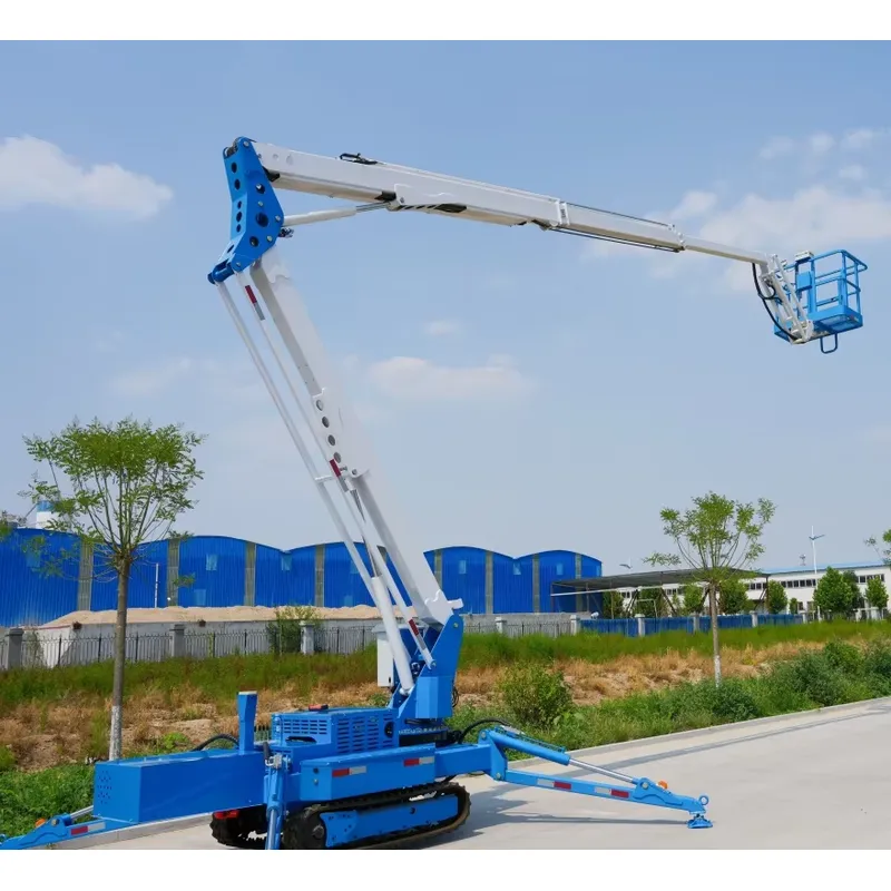 Compact Crawler Hydraulic Lift - đánh giá và giá Compact Crawler Boom Lift