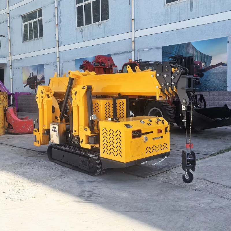 1.5 Ton Mini Spider Crane Dies - đánh giá và giá Compact Crawler Boom Lift