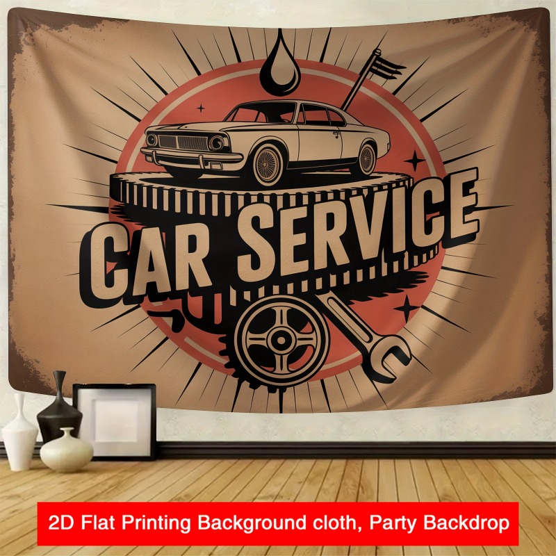 Large retro car service banner - đánh giá và giá Heavy Equipment Service