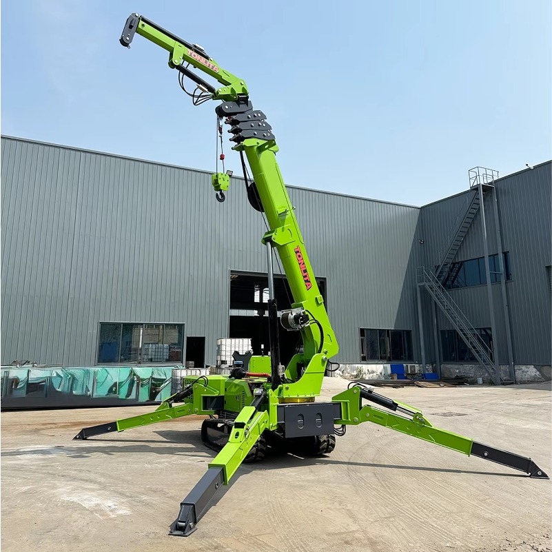 Compact Mini Crawler Spider Cr - đánh giá và giá Compact Crawler Boom Lift