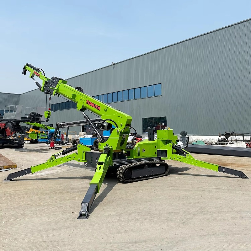 Compact Mini Crawler Spider Cr - đánh giá và giá Compact Crawler Boom Lift