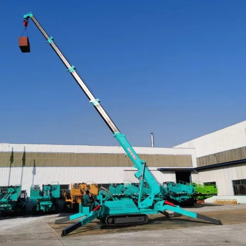 Compact Mini Spider Crane 1.5T - đánh giá và giá Compact Crawler Boom Lift