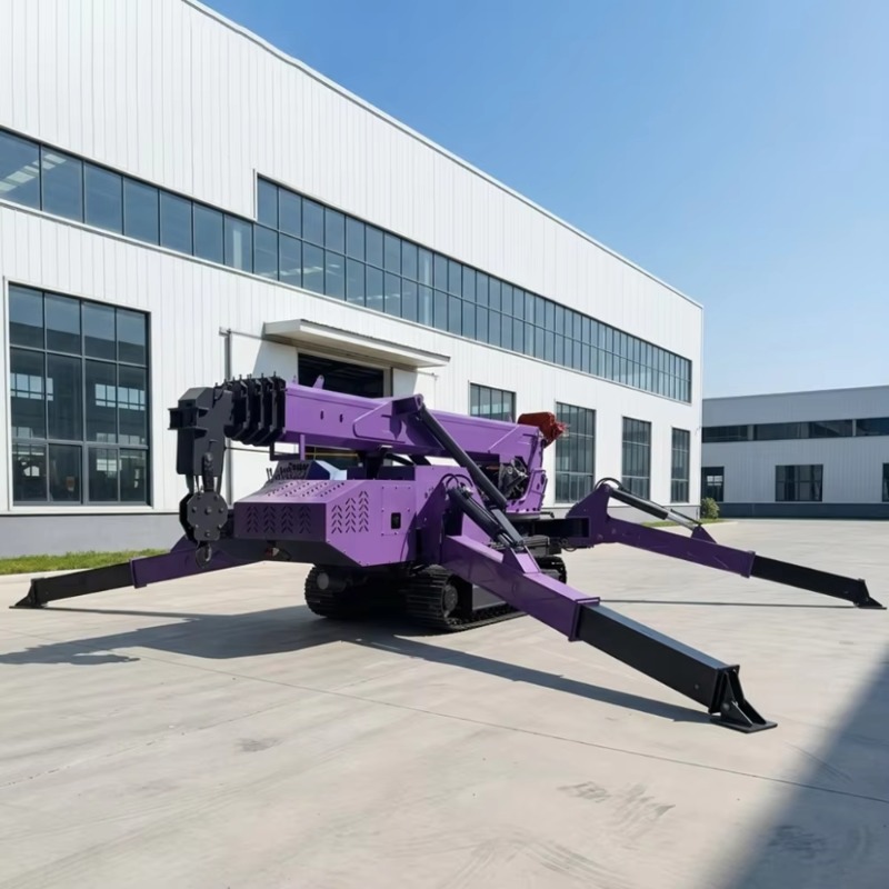 3Ton Spider Crawler Crane 10m  - đánh giá và giá Compact Crawler Boom Lift