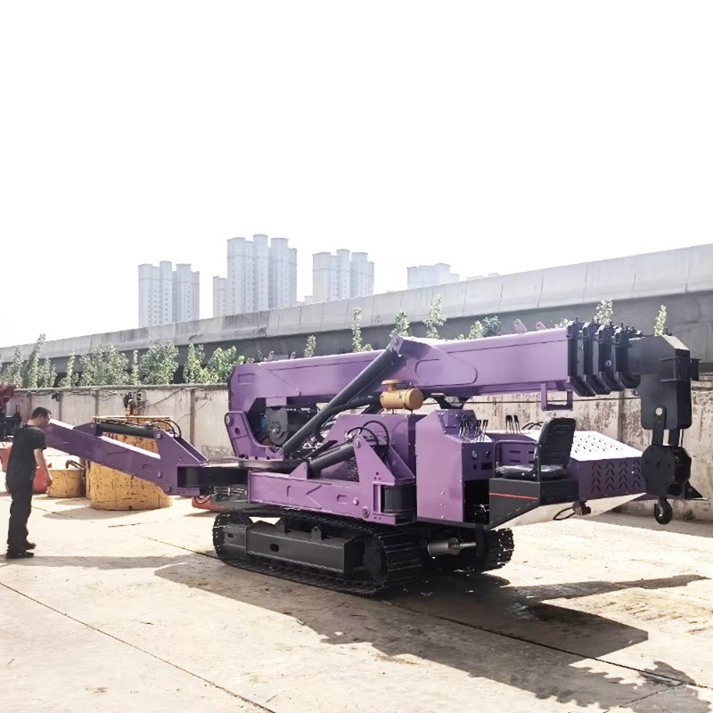 3Ton Spider Crawler Crane 10m  - đánh giá và giá Compact Crawler Boom Lift