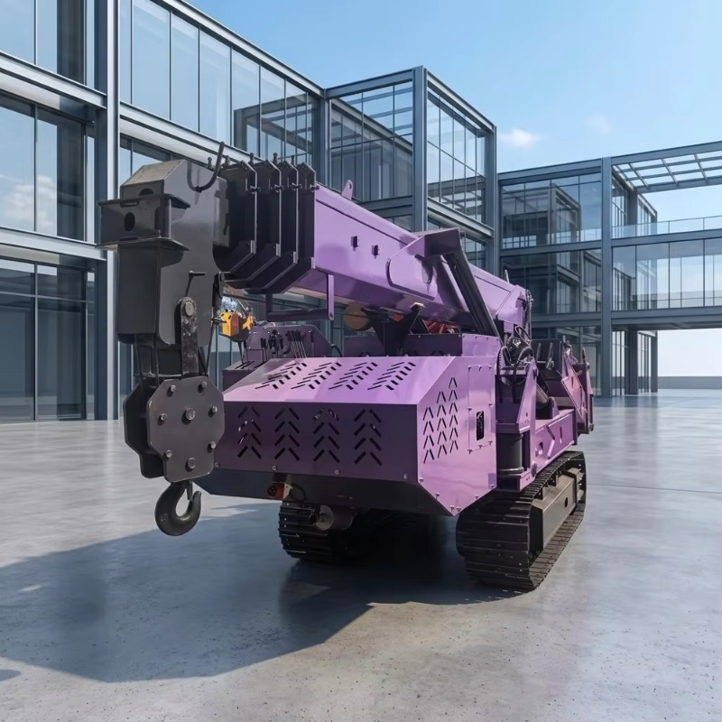 3Ton Spider Crawler Crane 10m  - đánh giá và giá Compact Crawler Boom Lift