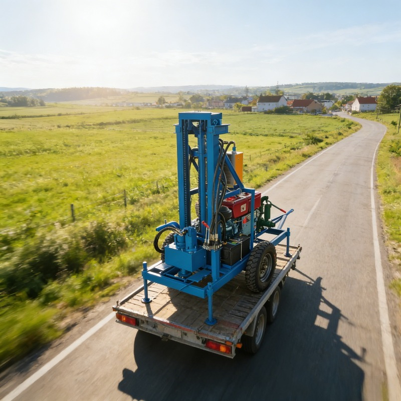 Heavy Duty Small Blue Diamond  - đánh giá và giá Heavy Equipment Drilling Rig
