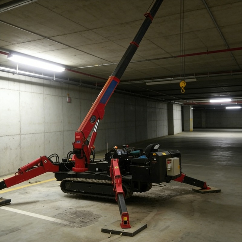 Customized 3 Ton Mini Spider C - đánh giá và giá Compact Crawler Boom Lift