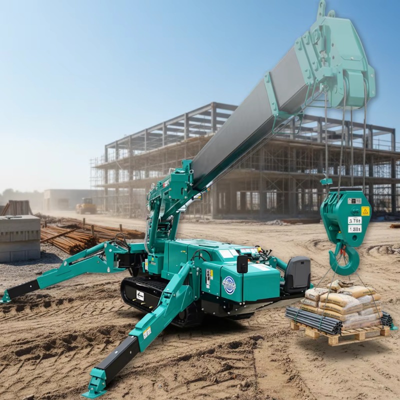 Spider Cranes Mini Crawler Cra - đánh giá và giá Compact Crawler Boom Lift