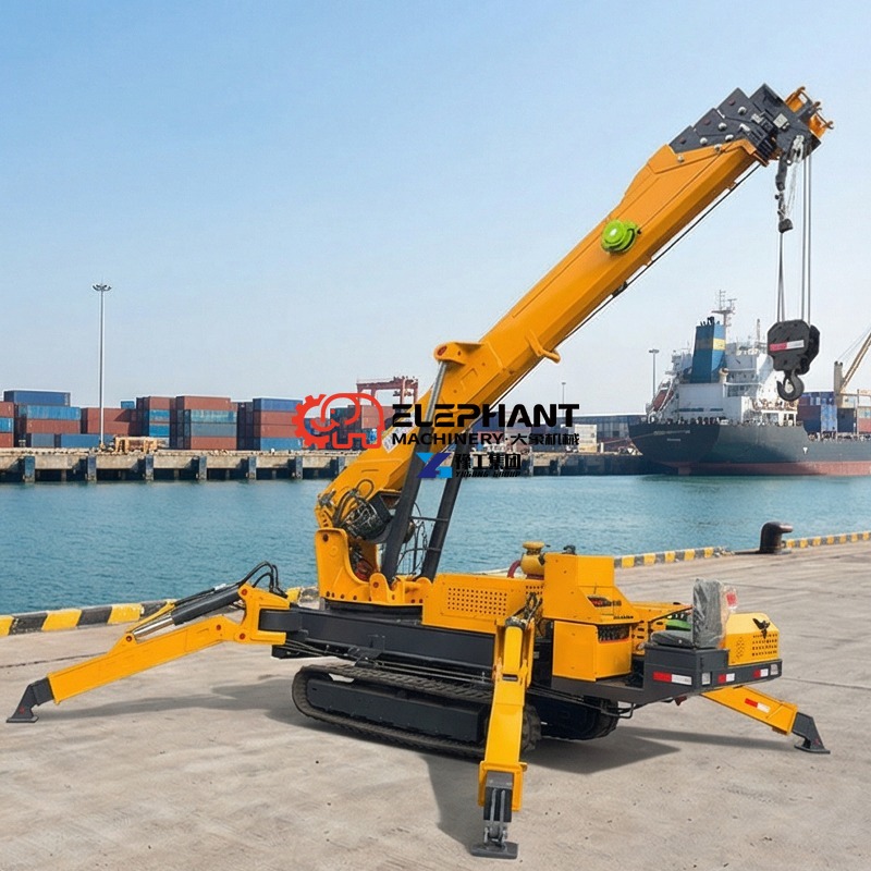 ISO Certified 5Ton 12Ton Mini  - đánh giá và giá Compact Crawler Boom Lift