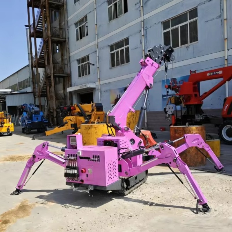7Ton Remote Control Spider Cra - đánh giá và giá Compact Crawler Boom Lift