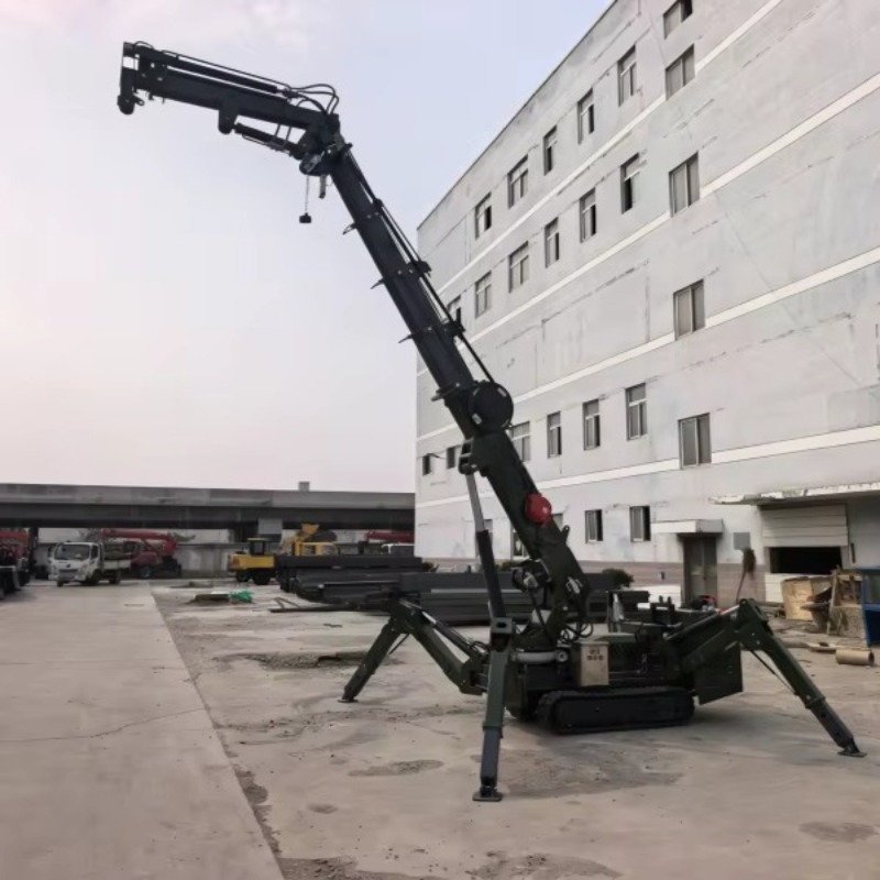 7Ton Remote Control Spider Cra - đánh giá và giá Compact Crawler Boom Lift