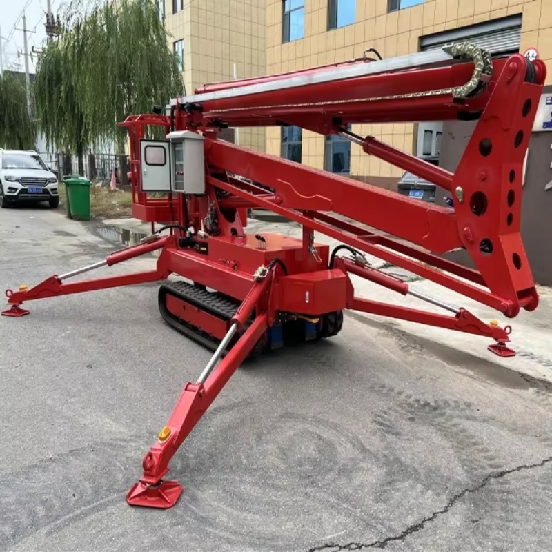 YG Customized 12m Briggs & Str - đánh giá và giá Compact Crawler Boom Lift