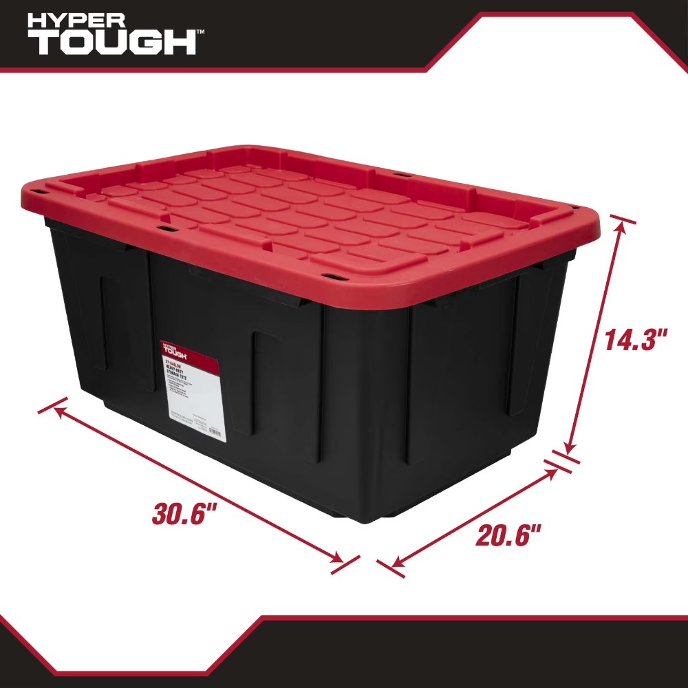 Large Storage Bin 27 Gallon He - đánh giá và giá Heavy Equipment Bucket