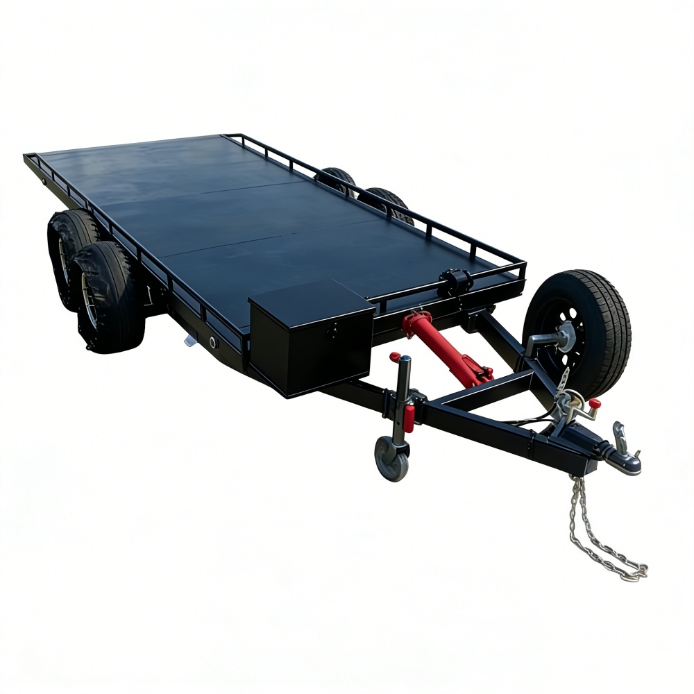 Heavy-Duty Double Axle Steel C - đánh giá và giá Heavy Equipment Haulers