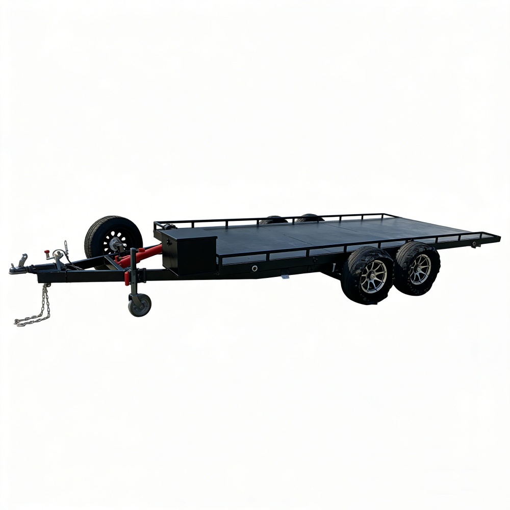 Heavy-Duty Double Axle Steel C - đánh giá và giá Heavy Equipment Haulers