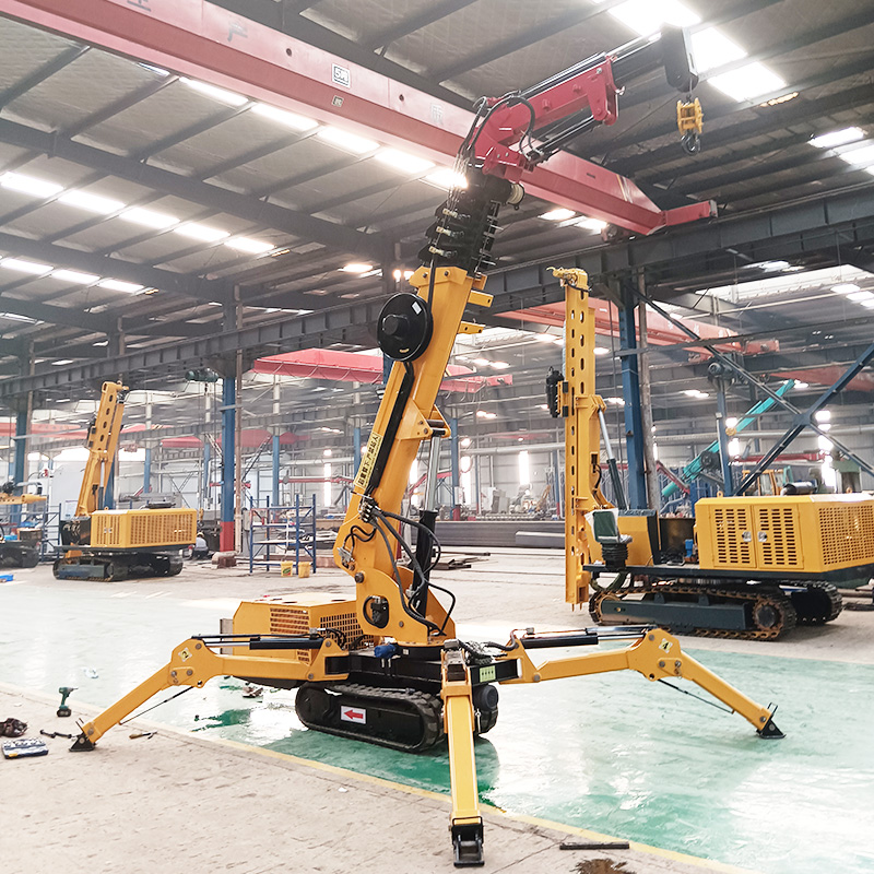 Electric Spider Crane Crawler  - đánh giá và giá Compact Crawler Boom Lift