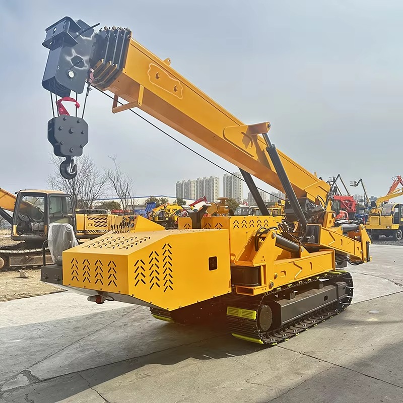 8Ton Heavy Lifting Spider Cran - đánh giá và giá Compact Crawler Boom Lift
