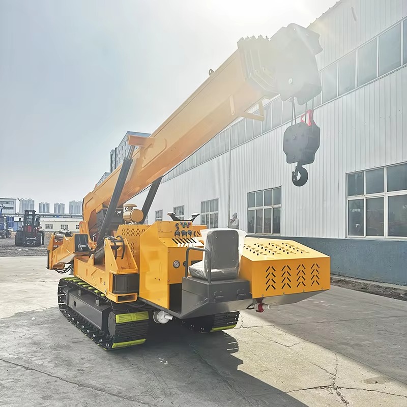 8Ton Heavy Lifting Spider Cran - đánh giá và giá Compact Crawler Boom Lift