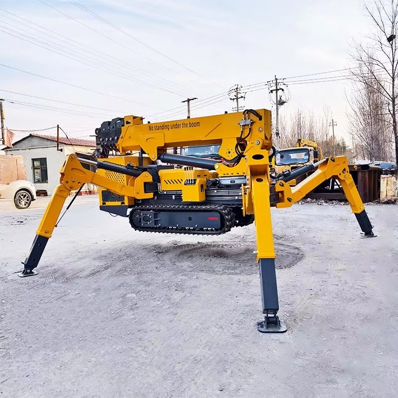 Factory Wholesale Spider Crane - đánh giá và giá Compact Crawler Boom Lift